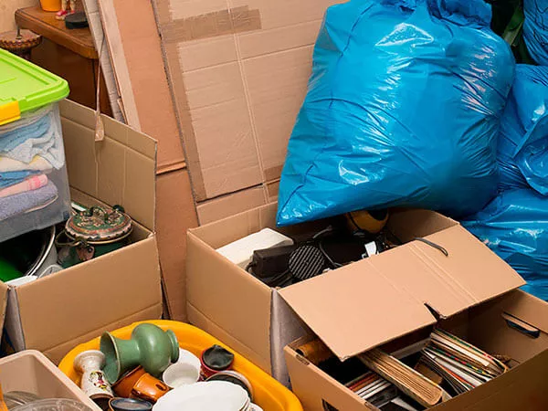 Pile of junk to be removed by Big Phil's Rubbish Removal